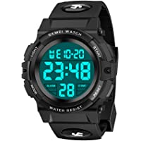 Los mejores  - SOKY Reloj Digital LED Resistente al Agua para Miños - Regalos para Niños